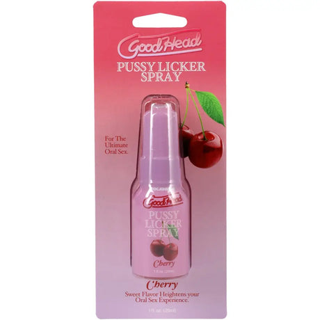Goodhead Pussy Licker Spray Cherry - Save 35% - 1oz - Fast Shipping - Sale United Kingdom Stoke-on-trent