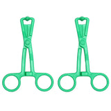 Green Scissor Nipple Clamps with Metal Chain - Save 30% - with - Fast Shipping - Sale United Kingdom Stoke-on-trent