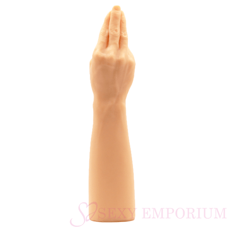 Handyman can 14 Inch Giant Hand and Arm Dildo Flesh - Save 25% - can | Fast Shipping | Sexy