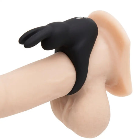 Happy Rabbit Rechargeable Vibrating Cock Ring - Black - Save 10% - Fast - Sale United Kingdom Stoke-on-trent