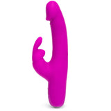 Happy Rabbit Slimline Realistic Usb Rechargeable Vibrator Purple - Save 5% - Usb - United Kingdom Stoke-on-trent
