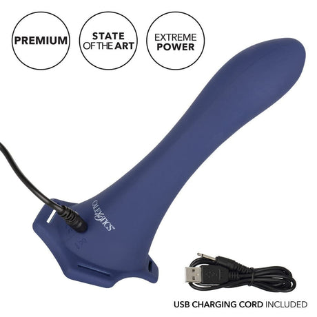 Her Royal Harness Me2 Thumper Strap on with Rechargeable Vibe - Save 30% - Dildo