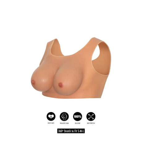 Hidden Desire Alter Ego Crop Top with Dcup Breasts - Save 30% - with Dcup - Fast Shipping - Sale United Kingdom Stoke-on-trent
