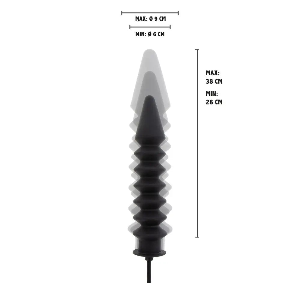Hidden Desire Extreme Expert Inflatable Ribbed Plug - Save 25% - Fast Shipping - Dildo United Kingdom Stoke-on-trent
