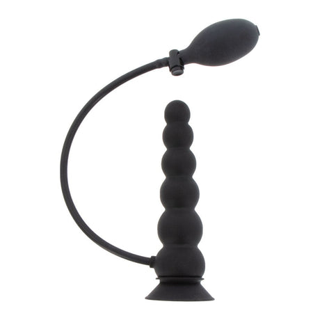 Hidden Desire Extreme Inflatable Suction Base Plug - Save 30% - Anal Dildos