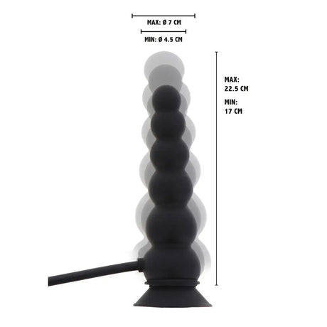 Hidden Desire Extreme Inflatable Suction Base Plug - Save 30% - Fast Shipping - Dildo United Kingdom Stoke-on-trent