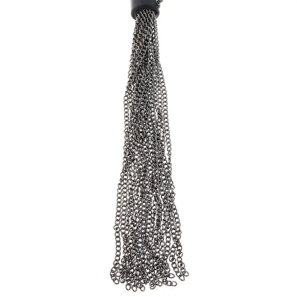 Hidden Desire Masters Real Leather Chain Whip - Fast Shipping - Bondage & Fetish United Kingdom Stoke-on-trent