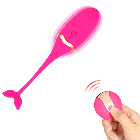 Vibrating Love Egg Vibrator Wireless Remote Control 10 Function Waterproof Dildo