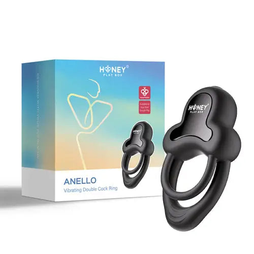 Honey Play Box – Anello Vibrating Double Cock Ring with Clitoral Stimulator (app Controlled) - Save 15% - Sale United Kingdom Stoke-on-trent