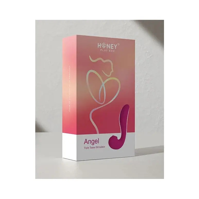 Honey Play Box Angel Triple Tease Clitoral Sucking Licking & G-spot Stimulator - Save 10% - Vibrator United Kingdom Stoke-on-trent