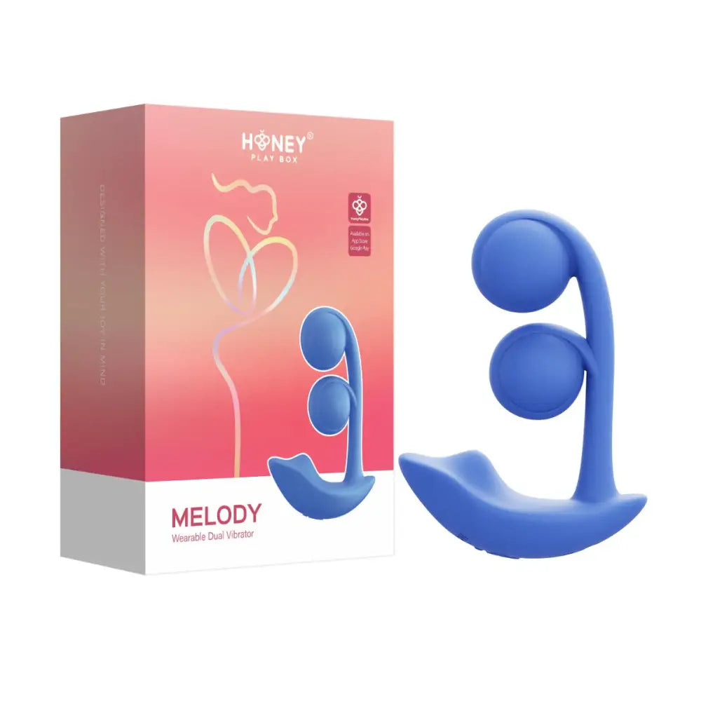 Honey Play Box - Melody - Twin Balls Clit & g Spot Vibrator (app Controlled Pressure Sensing) - Save 10% - g (app - United Kingdom