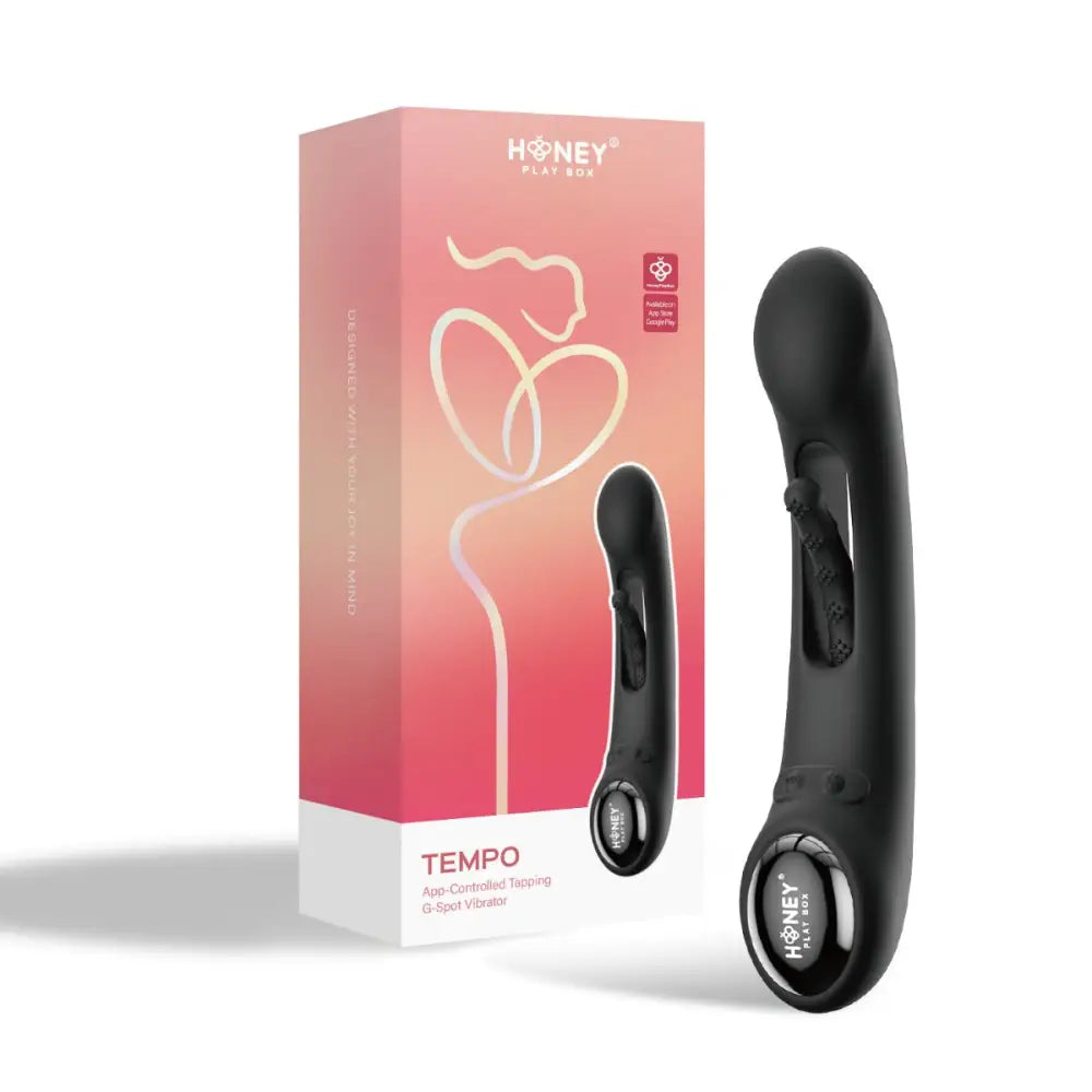 Honey Play Box – Tempo Kinky Finger Tapping G-spot Vibrator (app Controlled Pressure Sensing) - Save 10% - G-spot (app - United Kingdom