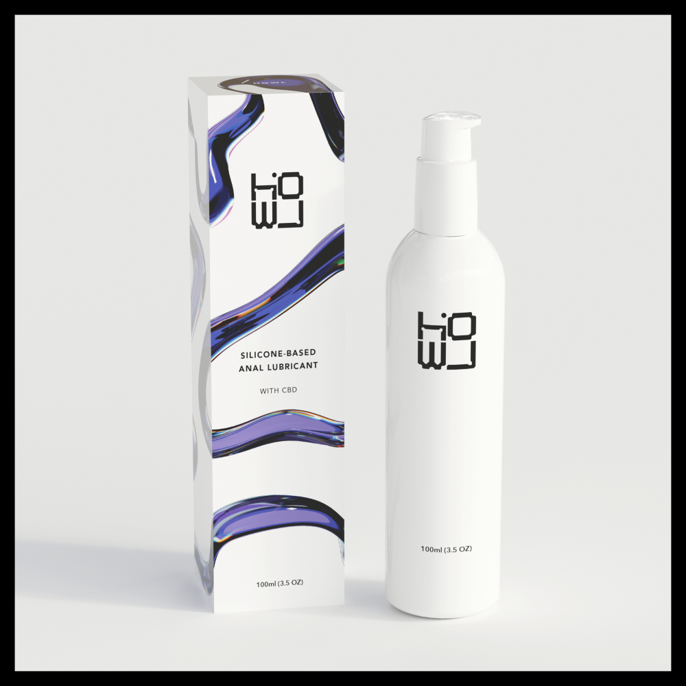 HOWL Silicone-Based Anal Lubricant with CBD