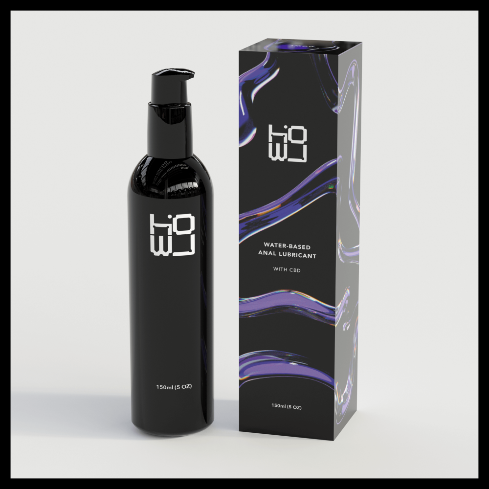 HOWL Water-Based Anal Lubricant with CBD