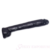 Huge 15 Inch Extra Thick Dildo Black