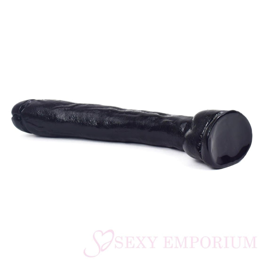 Huge 15 Inch Extra Thick Dildo Black