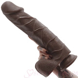 Huge 15 Inch Suction Cup Dildo Brown - Save 30% - Fast Shipping - United Kingdom Stoke-on-trent