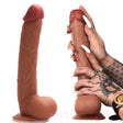 Hung Lover 10 Inch Dildo Brown - Dildos - Save 30% - Fast Shipping - United Kingdom Stoke-on-trent