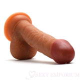 Hung Lover Classic Realistic Dildo 8 Inch Brown - Dildos - Save 30% - Fast Shipping - United Kingdom Stoke-on-trent