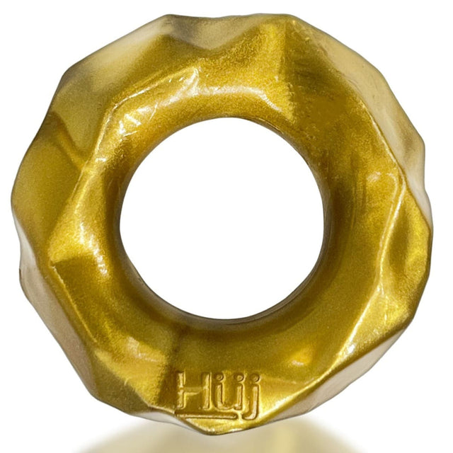 Hunkyjunk Fractal Tactile Silicone Cockring Metalic Bronze -