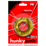 Hunkyjunk Fractal Tactile Silicone Cockring Metalic Bronze -