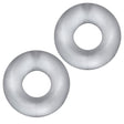 Hunkyjunk Stiffy 2-pack Bulge Cockrings Clear Ice - Save 20% - Sale