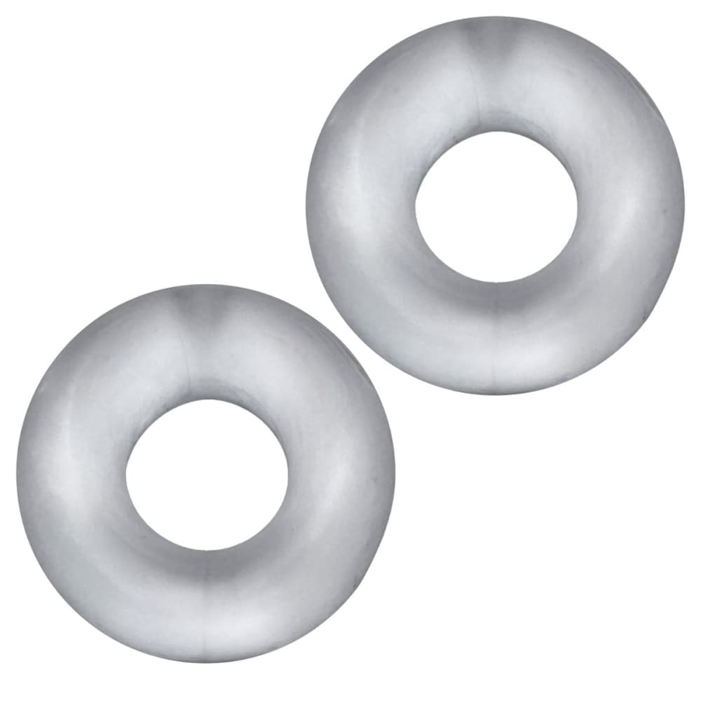 Hunkyjunk Stiffy 2-pack Bulge Cockrings Clear Ice - Save 20% - Sale