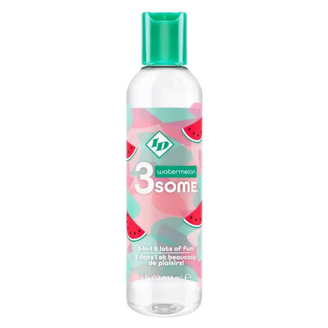 Id 3some Watermelon 3 in 1 Lubricant 118ml - Save 30% - Id in - Fast Shipping - Sale United Kingdom Stoke-on-trent