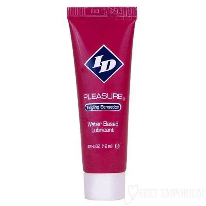Id Pleasure Tingling Lubricant Water-based Lube 12ml - Save 20% - Id Water-based - Sale United Kingdom Stoke-on-trent