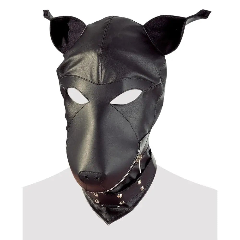 Imitation Leather Dog Mask - Save 30% - Fast Shipping - Sale United Kingdom Stoke-on-trent
