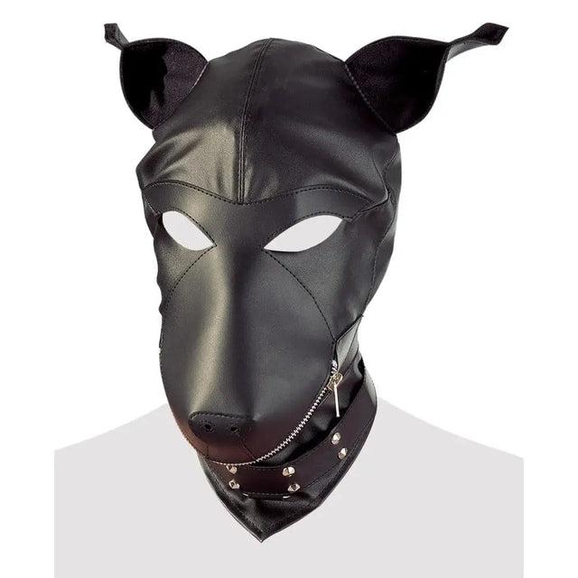 Imitation Leather Dog Mask - Save 30% - Fast Shipping - Sale United Kingdom Stoke-on-trent