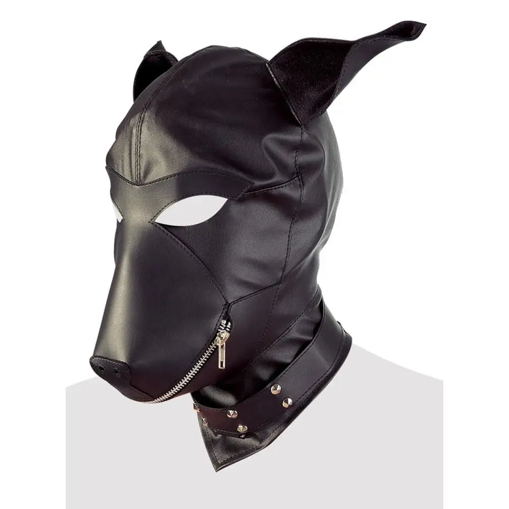 Imitation Leather Dog Mask - Save 30% - Fast Shipping - Sale United Kingdom Stoke-on-trent