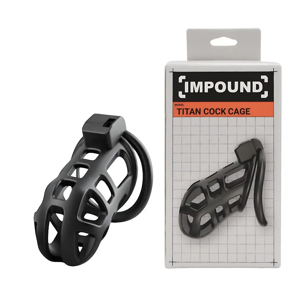 Impound Titan Cock Cage Fast Shipping Bondage & Fetish United Kingdom Stoke on Trent