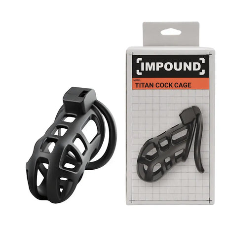 Impound Titan Cock Cage Fast Shipping Bondage & Fetish United Kingdom Stoke on Trent