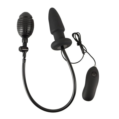 Inflatable and Vibrating Silicone Butt Plug - Save 30% - and - Fast Shipping - Dildo United Kingdom Stoke-on-trent