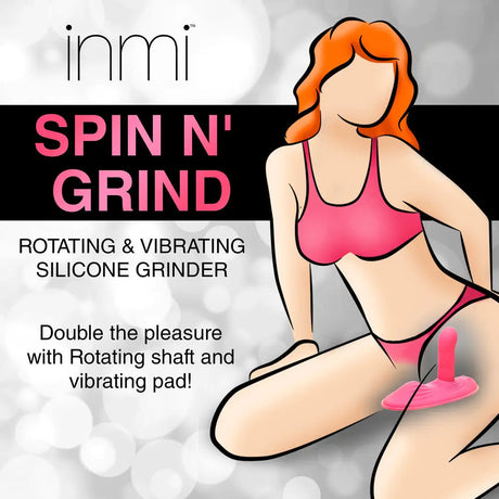 Inmi Spin n Grind Rotating and Vibrating Grinder - Save 30% - Inmi n - Fast Shipping - Vibrator United Kingdom Stoke-on-trent