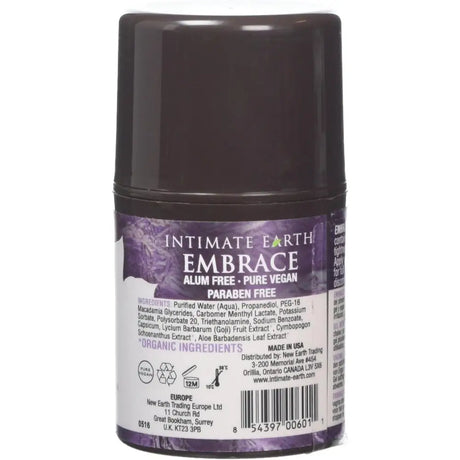 Intimate Earth Embrace Vaginal Tightening Pleasure Gel 30ml - Save 10% - Fast - Sale United Kingdom Stoke-on-trent