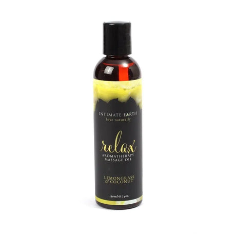 Intimate Earth Lemongrass and Coconut Massage Oil - Save 25% - Fast Shipping - Sale United Kingdom Stoke-on-trent