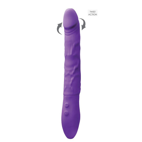 Inya Rechargeable Petite Twister Vibe Purple - Save 20% - Vibrator