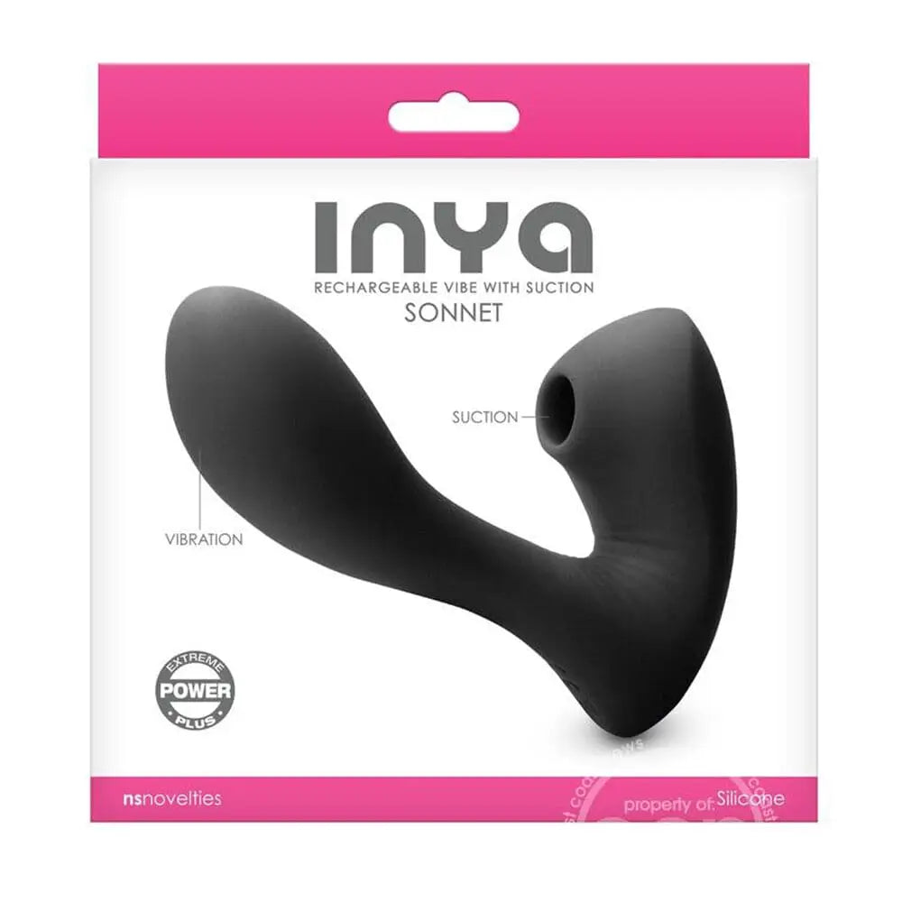 Inya Sonnet Rechargeable Vibrator with Clitoral Stimulation - Save 25% - with - Fast - Sale United Kingdom Stoke-on-trent