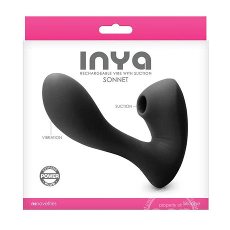 Inya Sonnet Rechargeable Vibrator with Clitoral Stimulation - Save 25% - with - Fast - Sale United Kingdom Stoke-on-trent