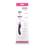 Inya Triple Delight Purple - Clitoral Vibrators - Save 15% - Fast Shipping - Vibrator United Kingdom Stoke-on-trent
