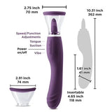 Inya Triple Delight Purple - Clitoral Vibrators - Save 15% - Fast Shipping - Vibrator United Kingdom Stoke-on-trent