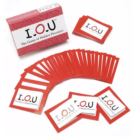 Iou Original - the Game of Hidden Pleasure - Save 25% - Iou - the - Fast Shipping - Sale United Kingdom Stoke-on-trent