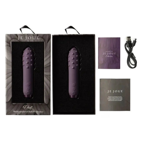 Je Joue Duet Multi Surfaced Bullet Vibrator Purple - Save 30% - Fast Shipping - United Kingdom Stoke-on-trent