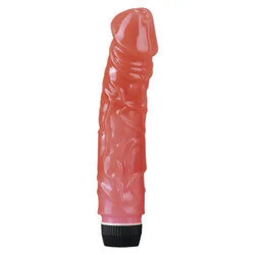 Jelly Vibrator Glitter Pink - Original Sexy Emporium United Kingdom Stoke-on-trent