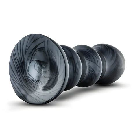 Jet Black Jack Large Ribbed Butt Plug 7 Inches - Plugs - Save 25% - Inches - Fast Shipping - Sale United Kingdom Stoke-on-trent