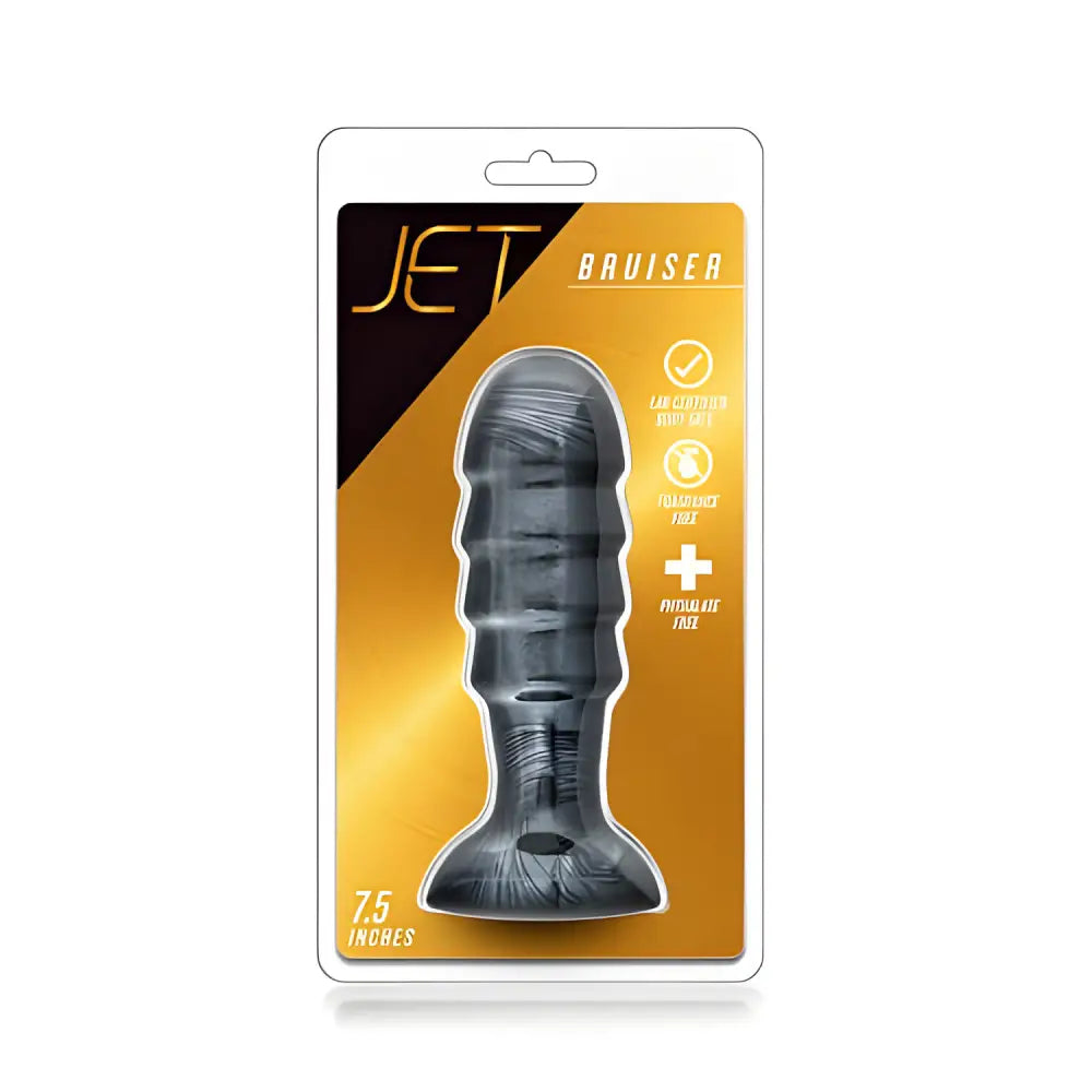 Jet Bruiser Large Ridged Butt Plug 7.5 Inches - Plugs - Save 25% - Fast Shipping - Sale United Kingdom Stoke-on-trent