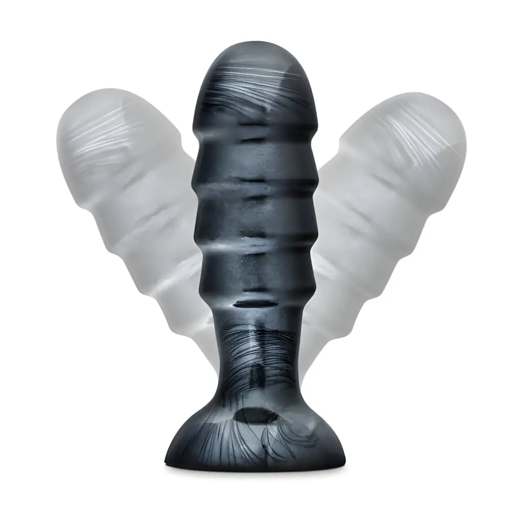 Jet Bruiser Large Ridged Butt Plug 7.5 Inches - Plugs - Save 25% - Fast Shipping - Sale United Kingdom Stoke-on-trent