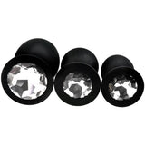Jewel Butt Plug Anal Training Set - Fast Shipping - Dildos United Kingdom Stoke-on-trent